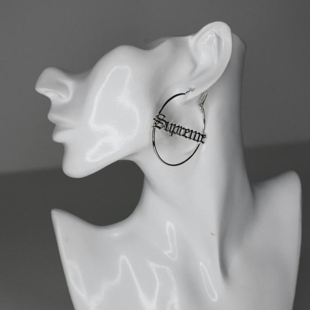 Supreme Hoop Earrings